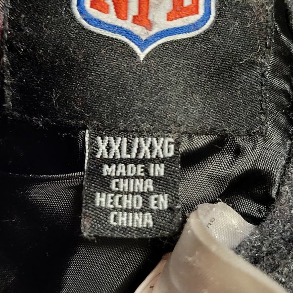 Washington Redskins Reversible Jacket Vintage Throwback Retro Helmet Embroidered - Picture 6 of 13